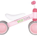 Bicicletă echilibrată, mini bicicletă Practică Ecotoys roz, ECOTOYS