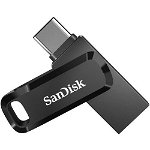 Stick memorie SanDisk Ultra Dual Drive Go 256GB, USB-C, Black
