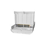 Router Wireless CRS318-16P-2S+OUT  16x RJ-45 PoE 10Gbps IP54 Alb, MikroTik