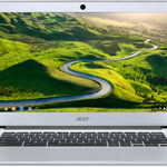 Nou! Laptop Acer Chromebook CB3-431 (Procesor Intel® Celeron® N3160 (2M Cache, up to 2.24 GHz), Skylake, 14"FHD, 4GB, 32GB eMMC, Intel HD Graphics 400, Wireless AC, Chrome OS, Argintiu)