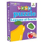 Legume și fructe - Bebe Puzzle, 