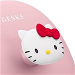 Perie de curățare facială Geske 3 în 1 cu mâner și aplicație Geske (Hello Kitty roz), Geske