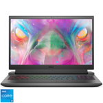Laptop Dell Inspiron G15 5511 (Procesor Intel® Core™ i5-11400H (12M Cache, up to 4.50 GHz) 15.6" FHD 120Hz, 8GB, 512GB SSD, nVidia GeForce RTX 3050 Ti @4GB, Windows 11, Gri)