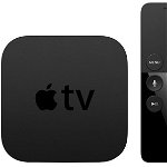 Apple TV, 32GB, Full HD 1080p, MR912MP/A, Negru, 