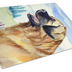 Caroline`s Treasures Carolines Comori 7056LCB Leonberger sticlă de tăiere bord mare Multi 12H x 16W, 