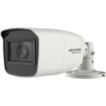 Camera de supraveghere Hikvision Turbo HD Bullet HWT-B323-Z; 2MP; seria HiWatch; 2MP CMOS Sensor, 70m IR, EXIR Bullet, ICR, 0.005 Lux/F1.2, 12 VDC, Smart IR, True WDR, 3D DNR, OSD Menu, IP66, 2.7-13.5mm Vari Focal Lens，Auto focus, Support HD-TVI/AHD/CVI/, HiWatch