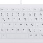 Tastatură Cherry AK-C4110 Wireless White DE (AK-C4110F-U1-W/GE), Cherry