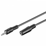 Goobay Cablu audio video 3.5 mm stereo tata>3.5 mm stereo mama, 3..0m; Cod EAN: 4040849504327