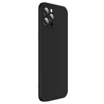 Husa Upzz Protection Compatibila Cu iPhone 13 Pro Max, Folie Protectie Inclusa - Negru, Upzz