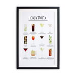 Tablou/poster înrămat Really Nice Things Cocktail, 65 x 45 cm, Really Nice Things