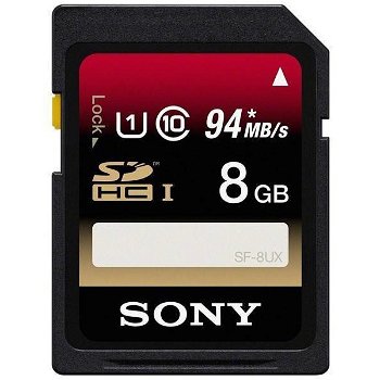 Card memorie Sony SDHC UHS-1 Clasa 10 8GB