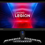 Lenovo Monitor Gaming Lenovo Legion 27 R27i-30, Full HD (1920 x 1080), HDMI, DisplayPort, Boxe, Pivot, 165 Hz, 0.5 ms, Negru, Lenovo