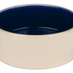 Castron Ceramica 1 l/18 cm Crem cu Albastru 2451, Trixie