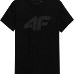 Tricou bărbați 4f Tricou 4F cu imprimeu NEGRU XXL, 4f