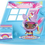 Figurină Spin Master Zoobles Z-Girlz - Bam Bop + Accesorii Happitat (6061365), Spin Master