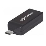 OTG Card Reader, Micro USB 2.0 Hub, Manhattan - MHT406222