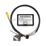 Interfata video, convertor CVBS-RGBS pentru montare camera marsarier aftermarket la RNS510 si RCD510 Skoda , VW ,Seat