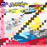 POKEMON MEGA SET DE CONSTRUCTIE PLAJA LUI PIKACHU, POKEMON