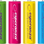 Baterii reincarcabile Ni-MH AA 2000MAH x4, Esperanza EZA108, Esperanza