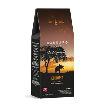 Carraro Ethiopia Yrga Cheffe cafea macinata 250g, Carraro