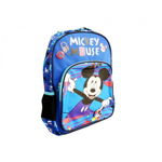 Ghiozdan ergonomic scolar baieti clasele 0-I Mickey Mouse albastru-multicolor Pigna MKRS1942-1 101902