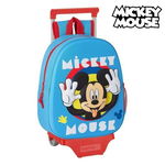 Ghiozdan 3D cu Roți 705 Mickey Mouse Clubhouse Albastru deschis, Mickey Mouse Clubhouse