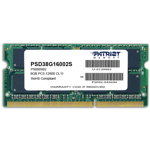 Memorie PC3-12800 8GB DDR3 1600MHz, PATRIOT MEMORY