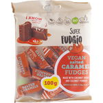 Caramele cu Aroma de Caramel Sarat Ecologice/Bio 100g, SUPER FUDGIO