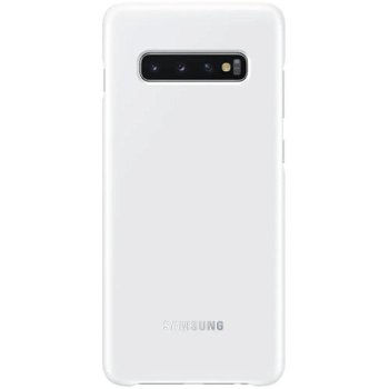 Husa Cover Led Samsung pentru Samsung Galaxy S10 Alb, Samsung