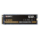 EMTEC SSD EMTEC X300 Power Pro, 512GB, PCI Express x4, NVMe PCIe M.2 2280, EMTEC