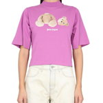 Palm Angels Bear Print T-Shirt PURPLE