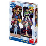 Dino Toys Puzzle 4 in 1 - TOY STORY 4 (54 piese)