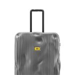 Crash Baggage valiză STRIPE Large Size culoarea gri, Crash Baggage