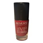 Lac de unghii Vip, 3D, Revers, rosu deschis, 12 ml, Nr 123 - sidefat, Revers