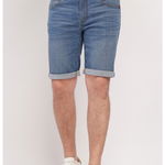 Pantaloni scurti de denim cu 5 buzunare, Lee Cooper