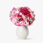 Buchet cu bujori roz si hortensie - Premium, Floria