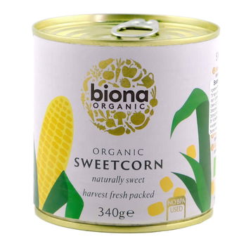 Porumb dulce Biona, bio, 340 g, Biona