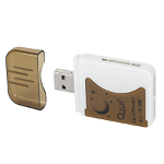 Card reader MINI CARD READER ALL-IN-ONE QUER