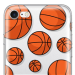 Protectie Spate Lemontti Art Basketball LMSAIPH87M22 pentru iPhone 8 / 7 (Multicolor), Lemontti
