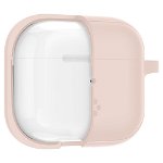 Carcasa Spigen Silicone Fit compatibila cu Apple AirPods 3 Pink, Spigen