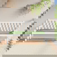 Perna banca de gradina model frunze vidaXL, 150x50x7 cm, textil oxford, 1.9 kg