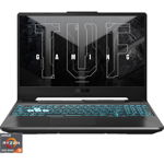Laptop gaming Asus TUF A15 FA506NC, 15.6", Full HD, AMD Ryzen 5 7535HS, 16GB DDR5, 512GB SSD, GeForce RTX 3050, No OS, Negru