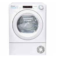 Uscator de rufe Candy Smart Pro CSOE H8A2DE-S, Pompa de caldura, 8 kg, Clasa E, WiFi, Easy case, Senzor uscare, Antisifonare (Alb), Candy