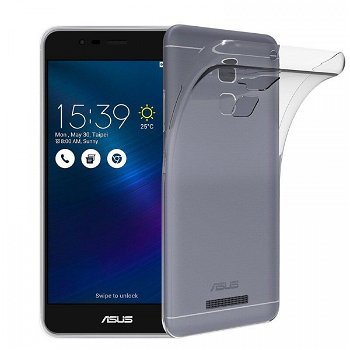 Husa Asus Zenfone 3 Max (ZC520TL) silicon TPU ultra slim 0.3mm Transparenta