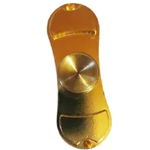 Fidget Spinner, Aluminium, Gold, 30SP