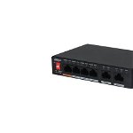 Switch Dahua PFS3006-4ET-60-V2 PoE 4+2, 