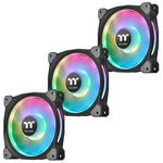 Ventilator Thermaltake Pure 12 ARGB Sync Radiator Fan TT Premium Edition set 3 ventilatoare cu iluminare RGB