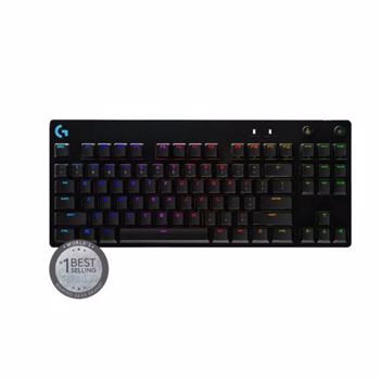 Tastatura mecanica gaming Logitech G Pro, Iluminare RGB, GX blue switch, Negru
