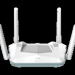 Router Wireless Gigabit D-LINK Eagle Pro AI R32 AX3200, WI-Fi 6, Dual-Band 800 + 2402 Mbps, alb