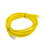 Patchcord Lanberg U/UTP Cat 5E 2m Yellow